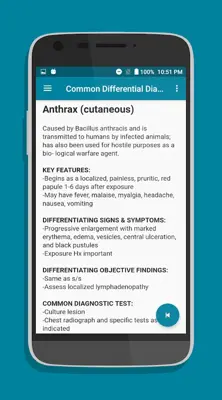 Common Differential Diagnosis android App screenshot 2